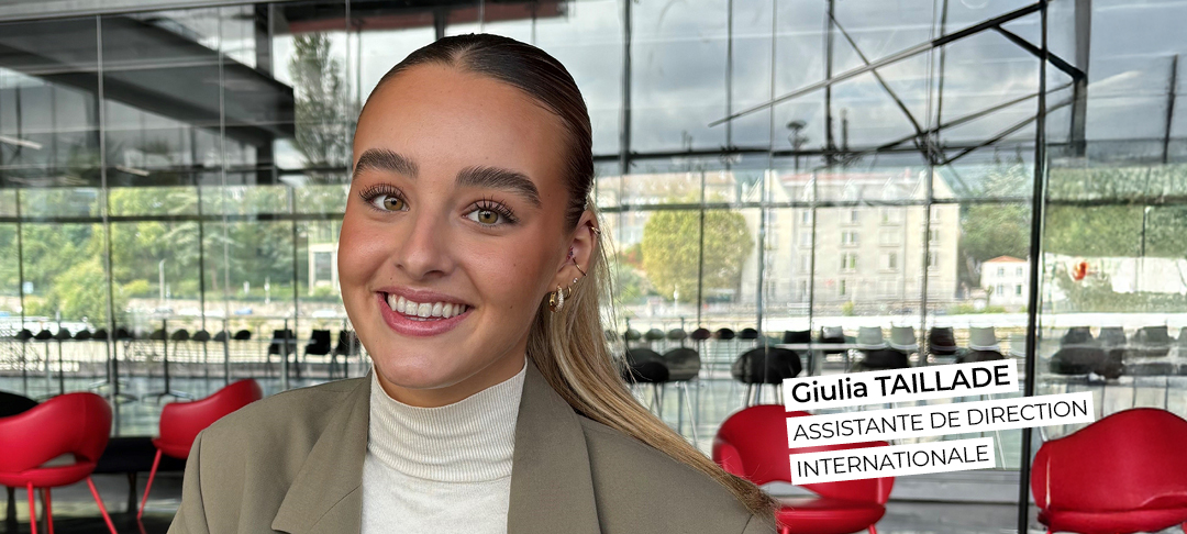 Giulia TAILLADE - Assistante de direction internationale, Programme JUMP! 2025