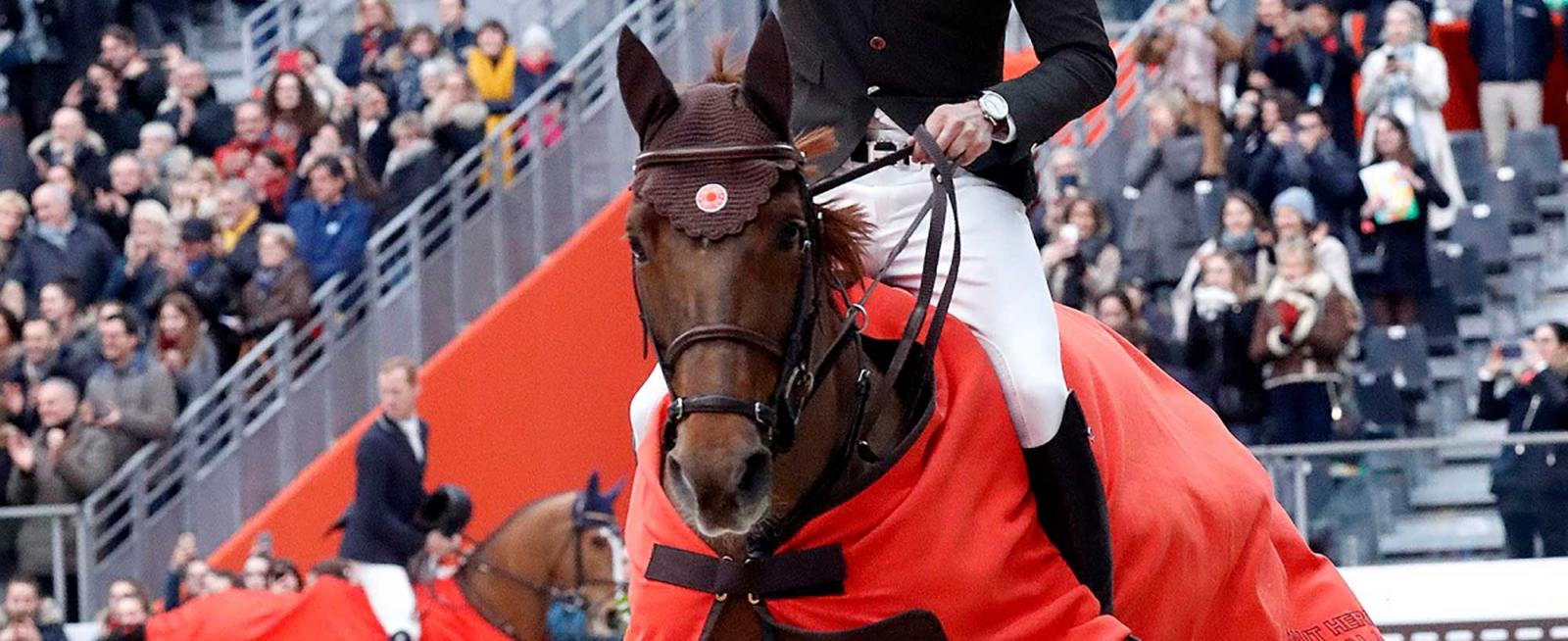 Simon Delestre and Hermès Ryan - Saut Hermès 2018 - © Frédéric Chéhu