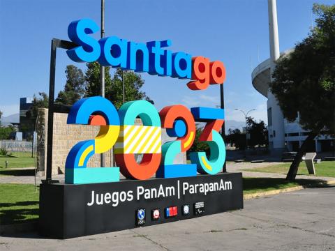 GL events Chile, supplier of temporary overlays for Santiago 2023