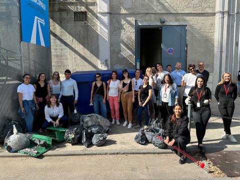 Le Groupe GL events se mobilise pour le World Cleanup Day !