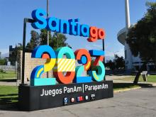 GL events Chile, supplier of temporary overlays for Santiago 2023